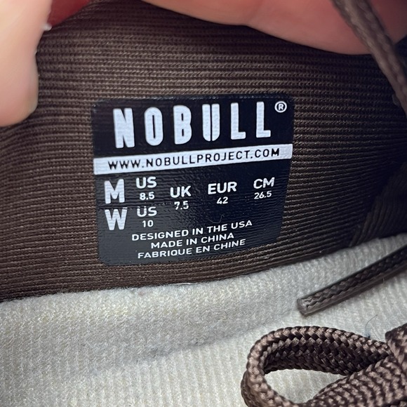 NOBULL Camo Canvas Trainer Running Shoes Sneakers Men's Athletic Sz 8.5M/W 10 - Picture 10 of 10